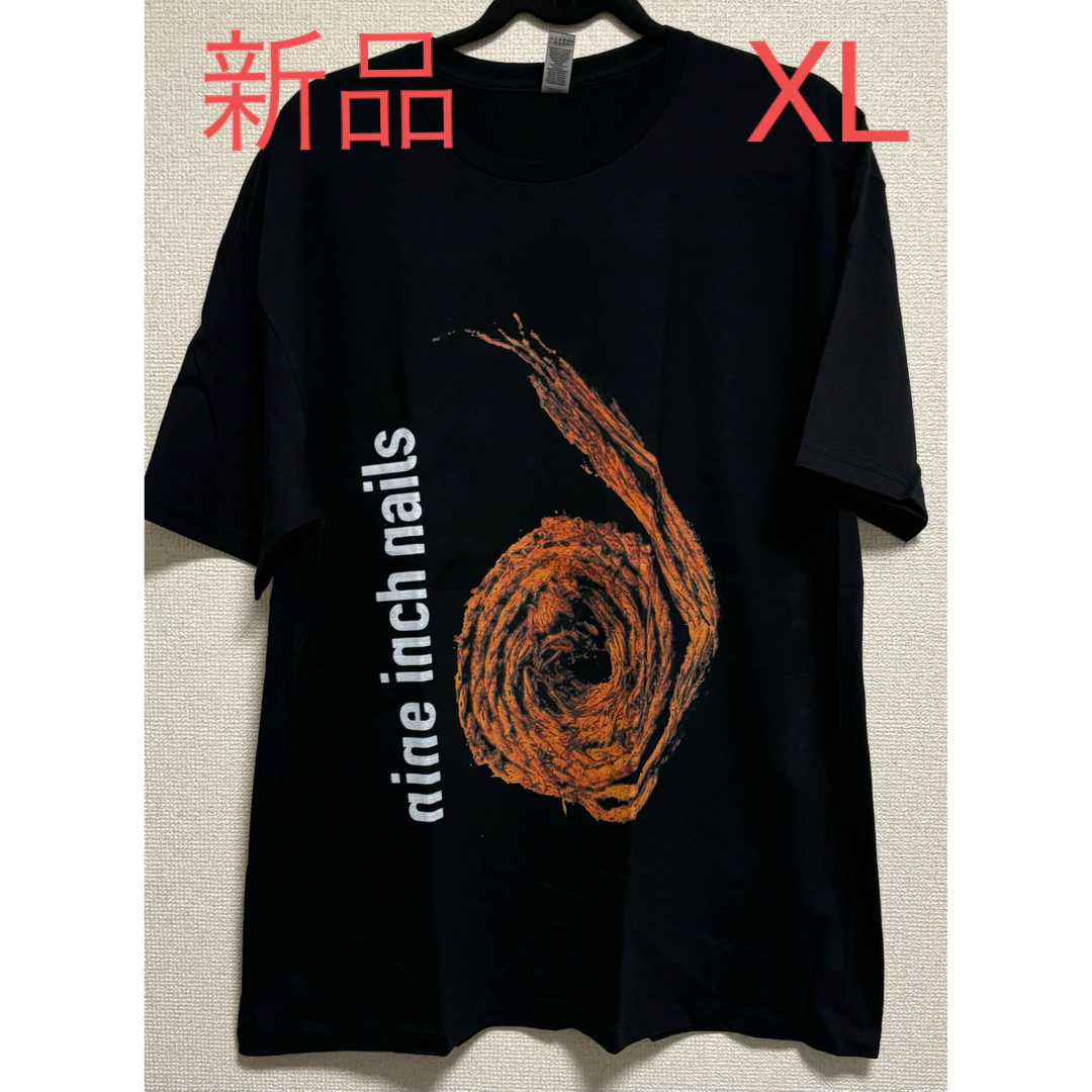 新品 NINE INCH NAILS Tシャツ XLサイズ ブラックの通販 by 新品 NINE INCH NAILS Tシャツ XLサイズ ブラックの通販 by