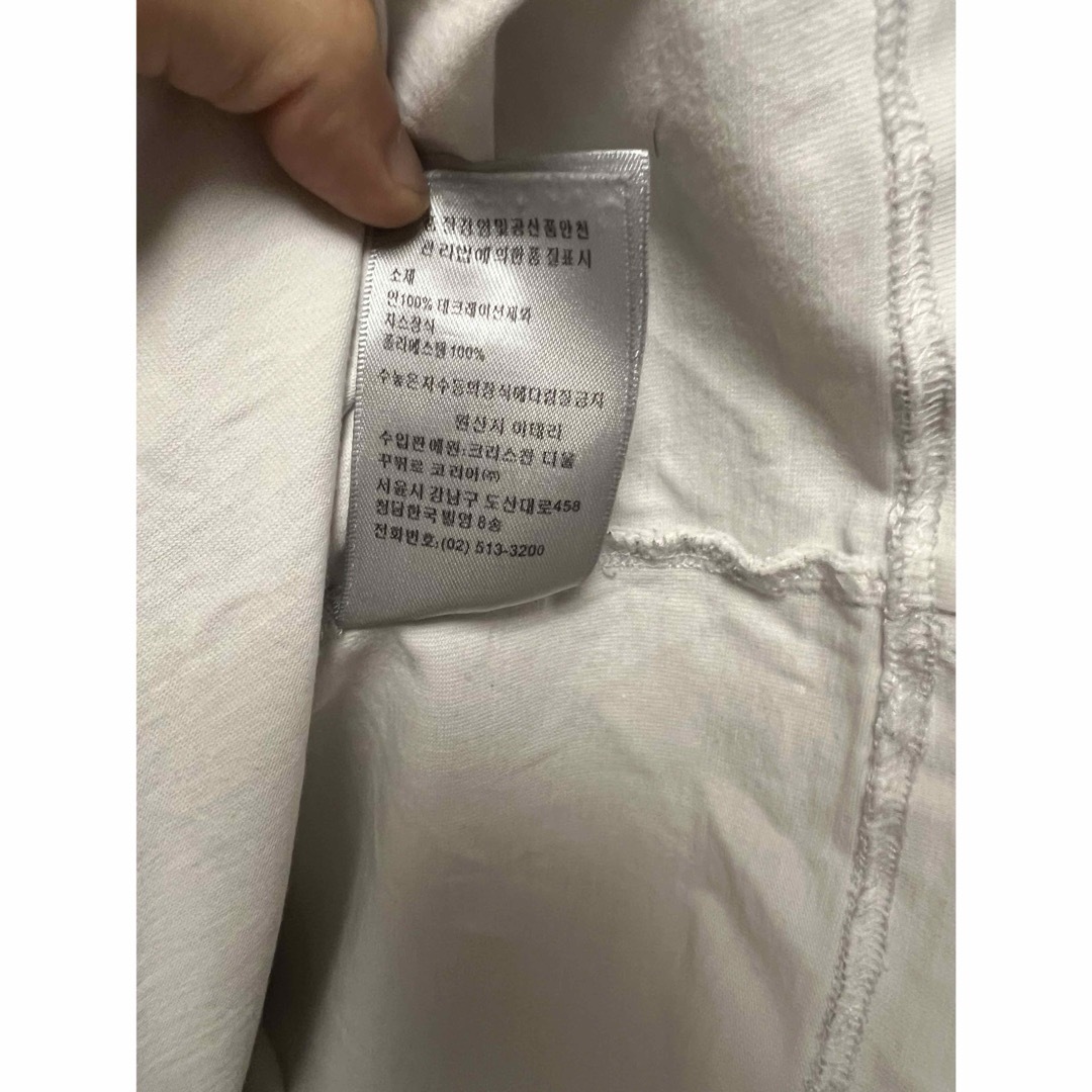 Christian Dior - 国内正規品 Christian Dior Tシャツ 白 Sの Christian Dior - 国内正規品 Christian Dior Tシャツ 白 Sの