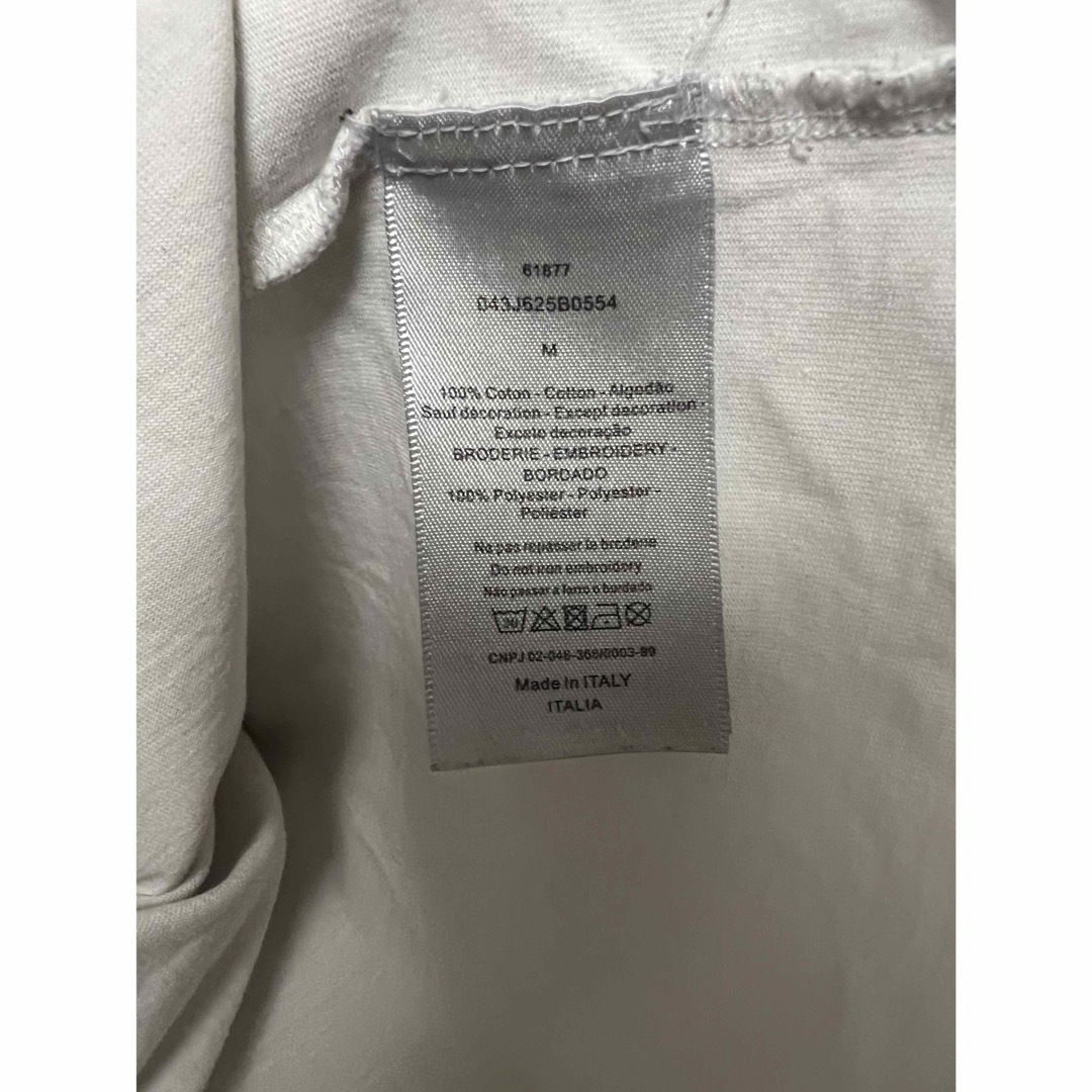 Christian Dior - 国内正規品 Christian Dior Tシャツ 白 Sの Christian Dior - 国内正規品 Christian Dior Tシャツ 白 Sの