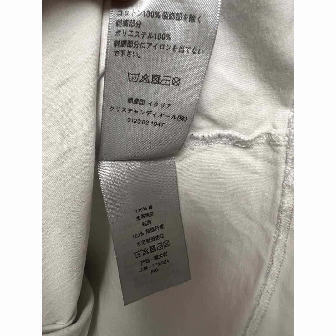 Christian Dior - 国内正規品 Christian Dior Tシャツ 白 Sの Christian Dior - 国内正規品 Christian Dior Tシャツ 白 Sの