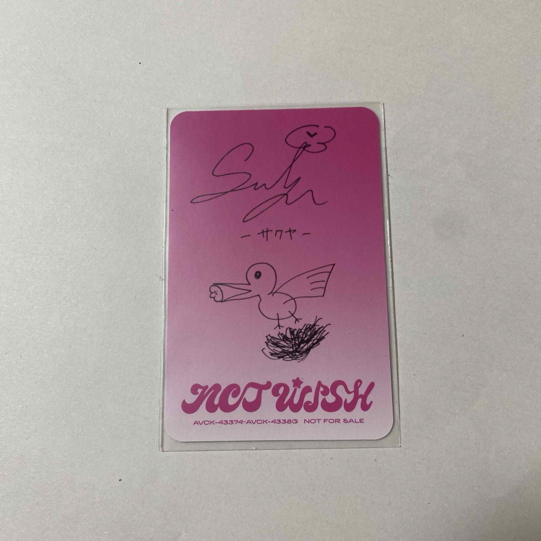NCT WISH サクヤ トレカ songbird 日本語サインの通販 by momo NCT WISH サクヤ トレカ songbird 日本語サインの通販 by momo