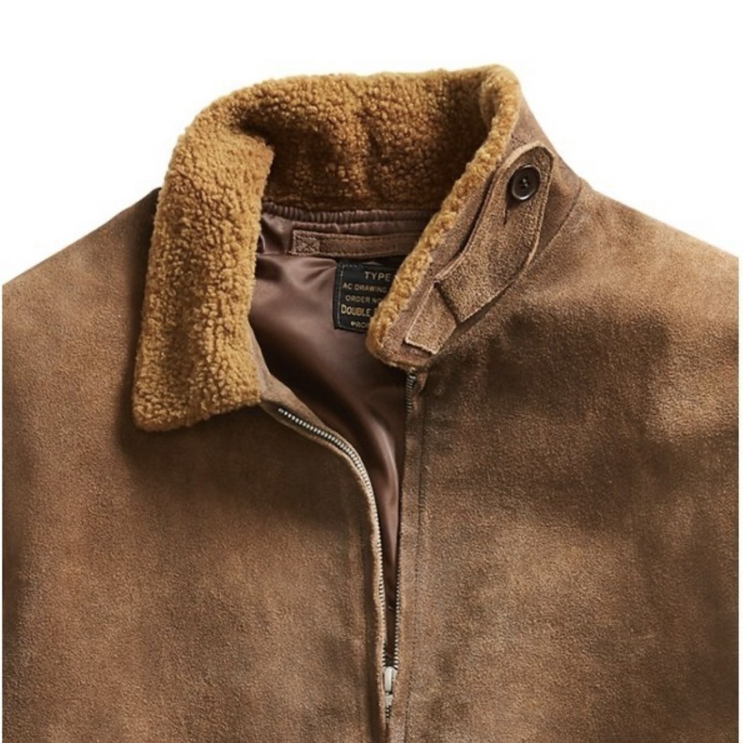 RRL - 新品*RRL*限定リミテッドエディション*シアリングレザー RRL - 新品*RRL*限定リミテッドエディション*シアリングレザー