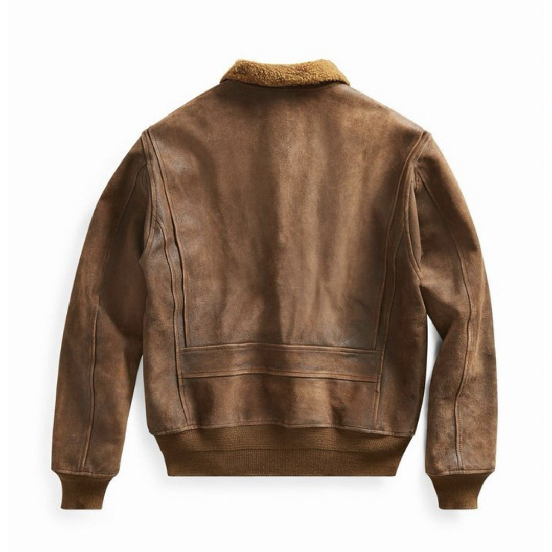 RRL - 新品*RRL*限定リミテッドエディション*シアリングレザー RRL - 新品*RRL*限定リミテッドエディション*シアリングレザー