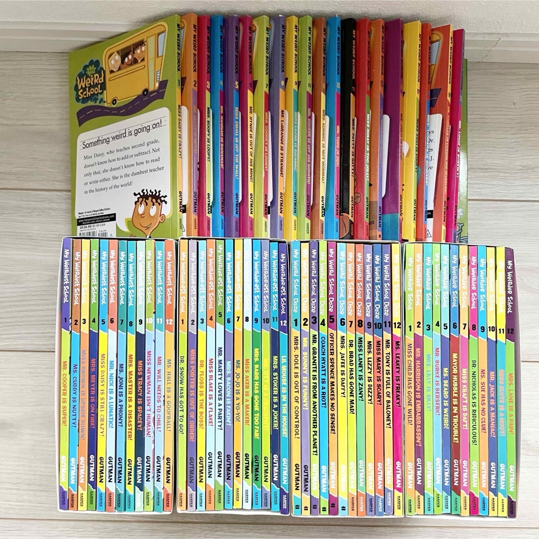 値下✨My Weird Schoolシリーズ1 -5 絵本全69冊多読おうち英語 値下✨My Weird Schoolシリーズ1 -5 絵本全69冊多読おうち英語