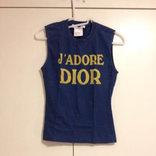 ディオール(Dior)のDior キャミソール^ ^(Tシャツ(半袖/袖なし))