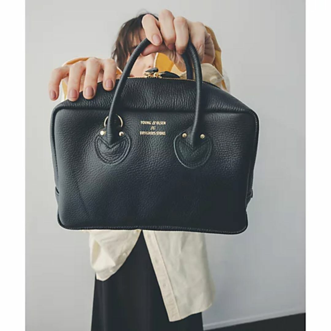 YOUNG & OLSEN SQUARE BOSTON SHOULDER BAG YOUNG & OLSEN SQUARE BOSTON SHOULDER BAG