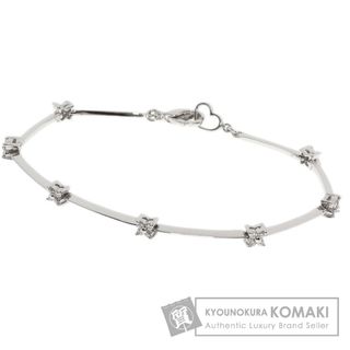 ポンテヴェキオ(Ponte Vecchio)のPonte Vecchio ポンテヴェキオ ダイヤモンド ブレスレット K18WG レディース [中古](ブレスレット/バングル)