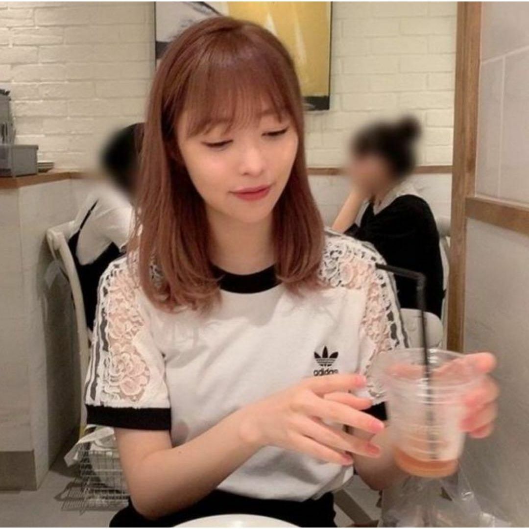 希少 adidas ステラマッカートニー レース TシャツM 指原着用 希少 adidas ステラマッカートニー レース TシャツM 指原着用