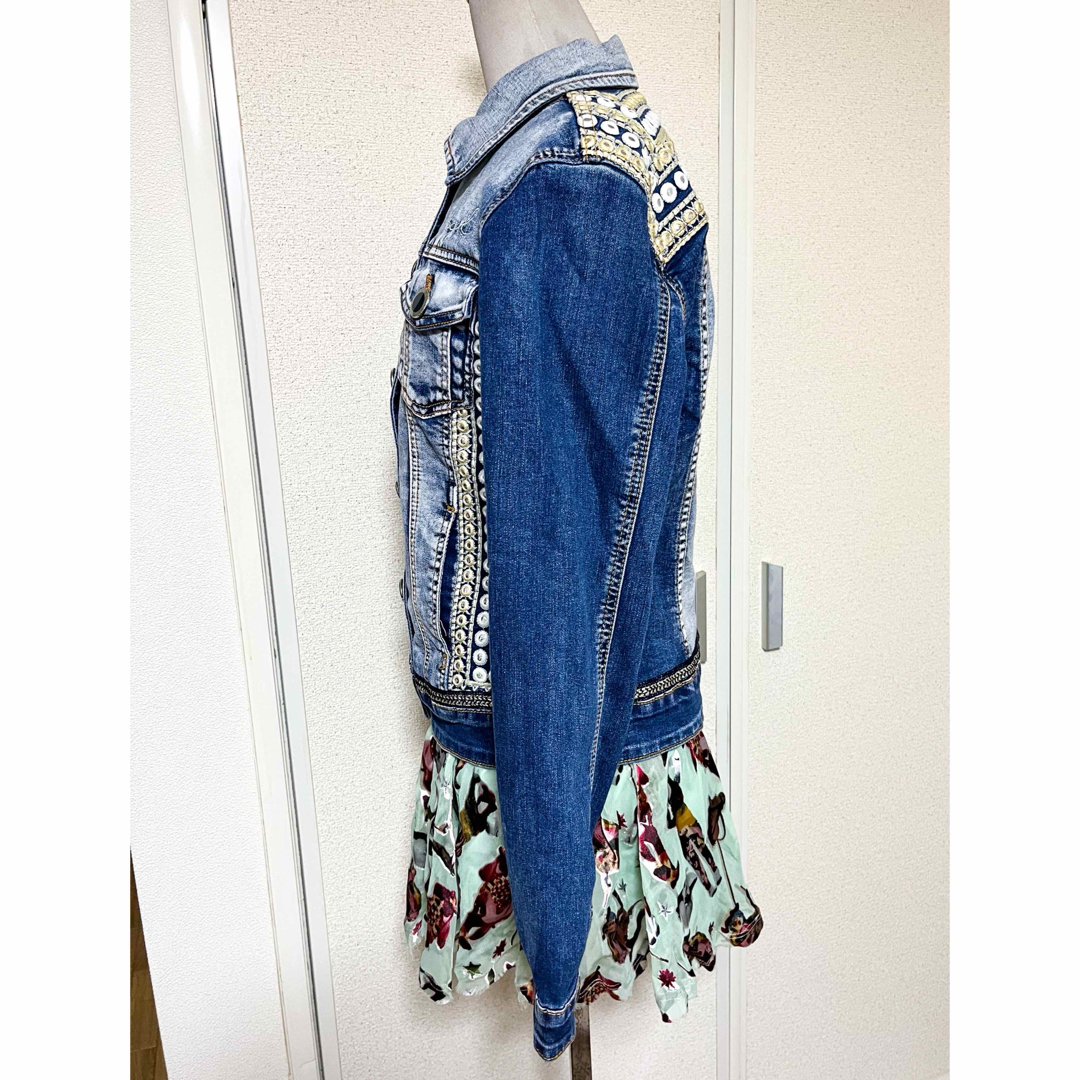 DESIGUAL - デシグアル デニム ジャケット ジージャン Gジャン DESIGUAL - デシグアル デニム ジャケット ジージャン Gジャン