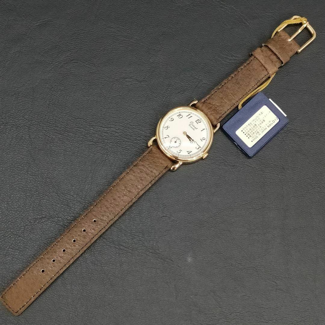 ORIENT - 極美品 稼働品 ORIENT オリエント ホワイト ゴールド ORIENT - 極美品 稼働品 ORIENT オリエント ホワイト ゴールド
