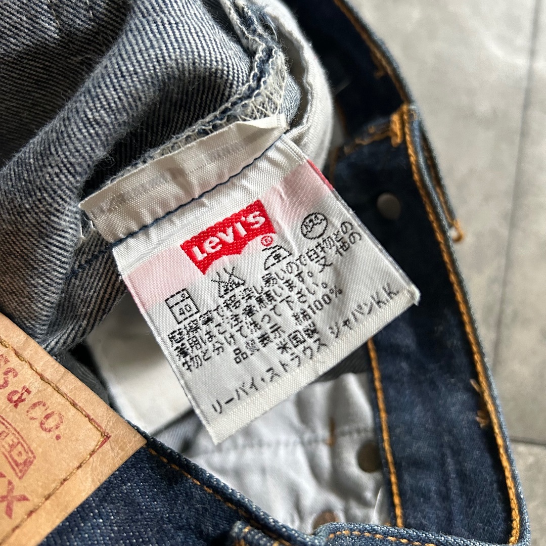 希少美品◎Levi's 501XX バレンシア製 30×36 真紺 BIG E 希少美品◎Levi's 501XX バレンシア製 30×36 真紺 BIG E
