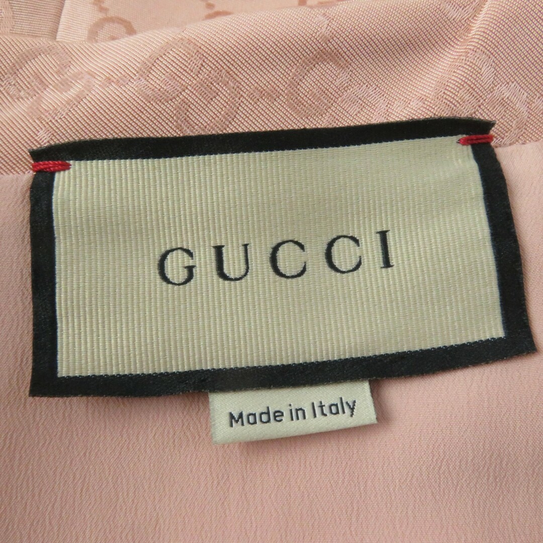 GUCCI - 極美品☆GUCCI グッチ 691496 コットン レーヨン GG柄 GUCCI - 極美品☆GUCCI グッチ 691496 コットン レーヨン GG柄