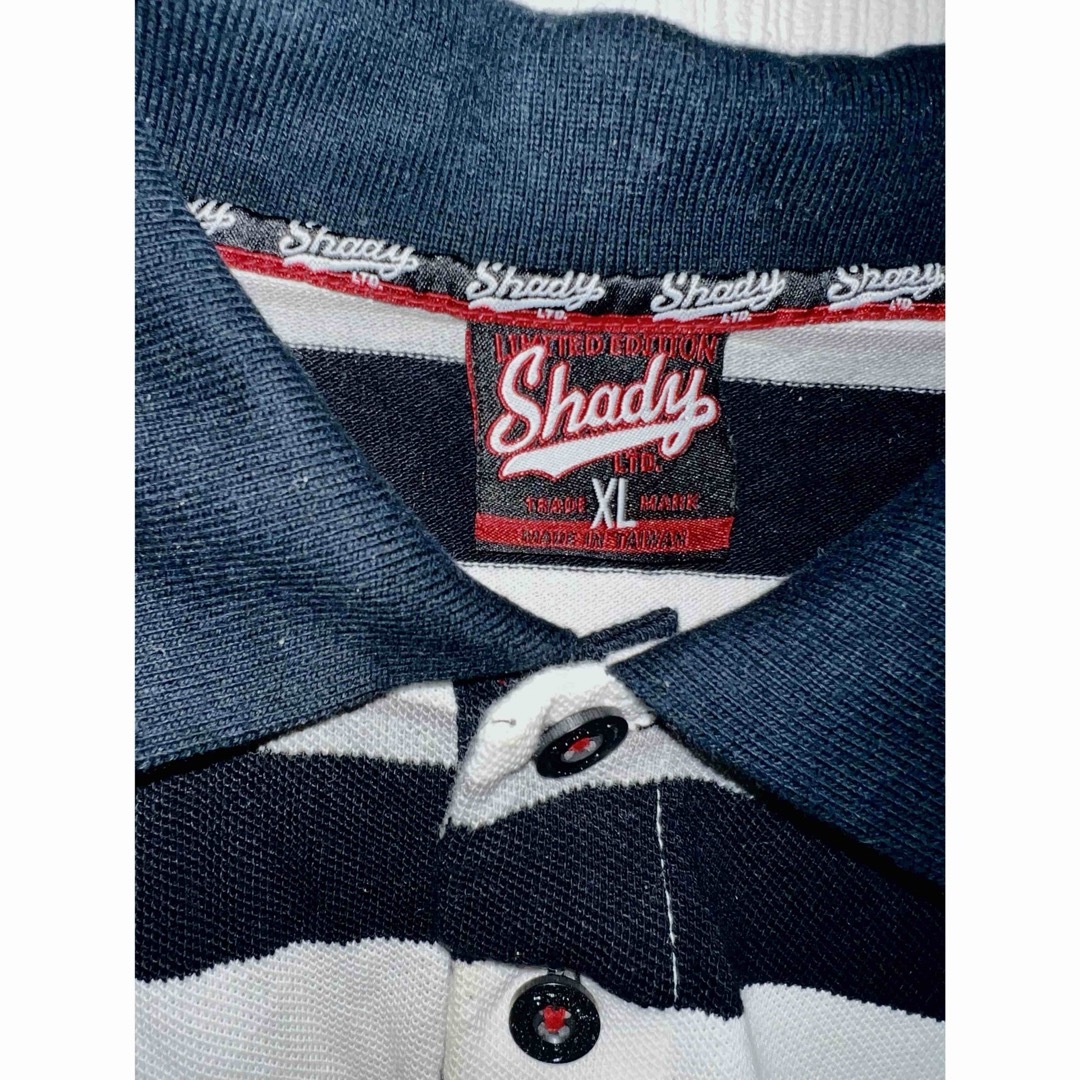 Shady - 【激レア】SHADY Ltd. ボーダー ポロシャツ ブランド Shady - 【激レア】SHADY Ltd. ボーダー ポロシャツ ブランド