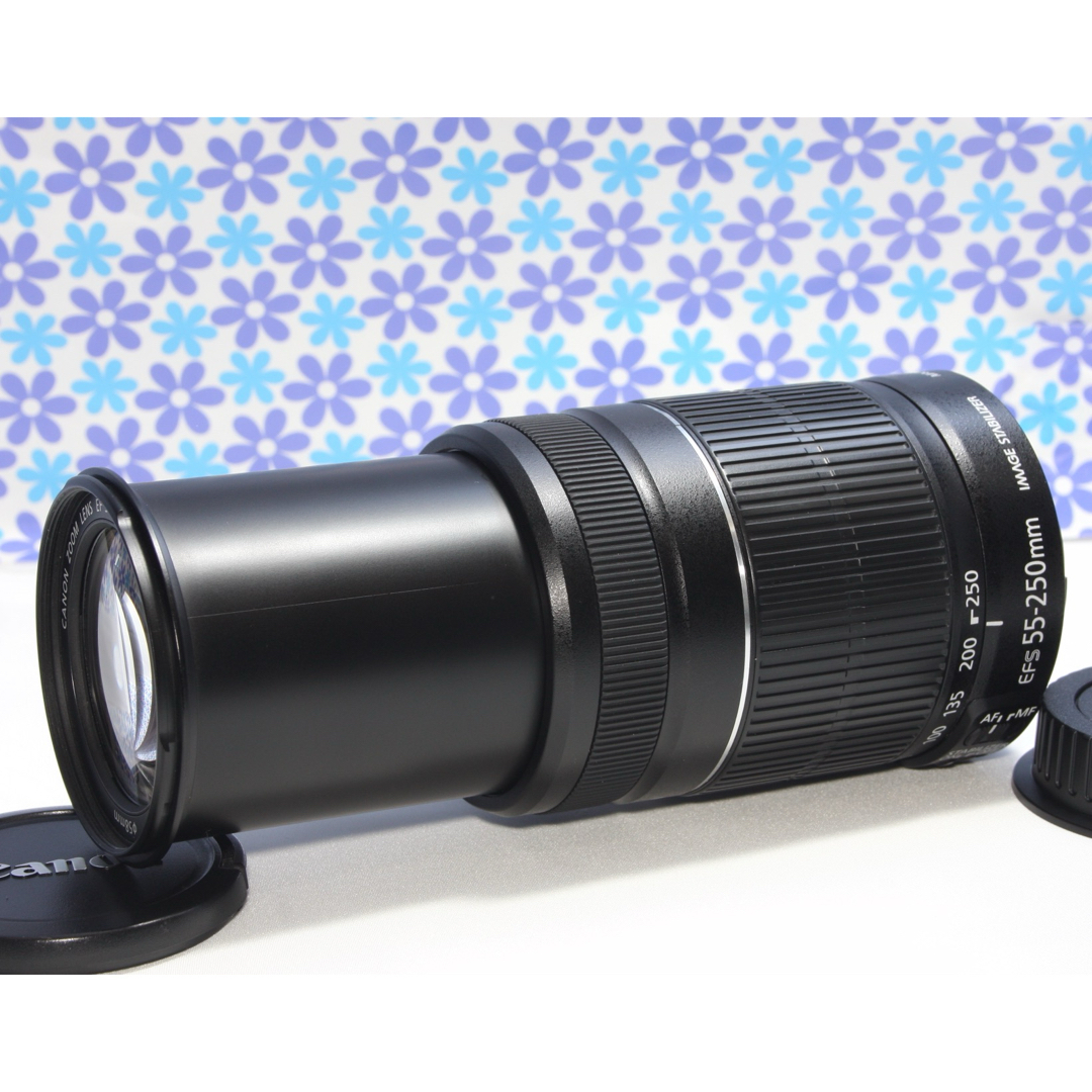 望遠レンズ☆Canon EF-S 55-250mm IS II☆手振れ補正☆ 望遠レンズ☆Canon EF-S 55-250mm IS II☆手振れ補正☆