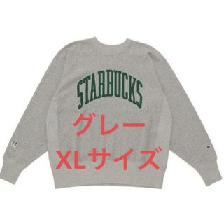 Starbucks - STARBUCKS BEAMS CHAMPION クルーネック スウェット Starbucks - STARBUCKS BEAMS CHAMPION クルーネック スウェット