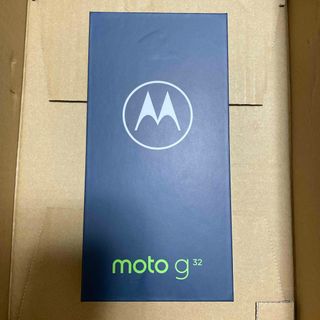 モトローラ(Motorola)のMOTOROLA スマートフォン moto g32 サテンシルバー PAUV00(スマートフォン本体)