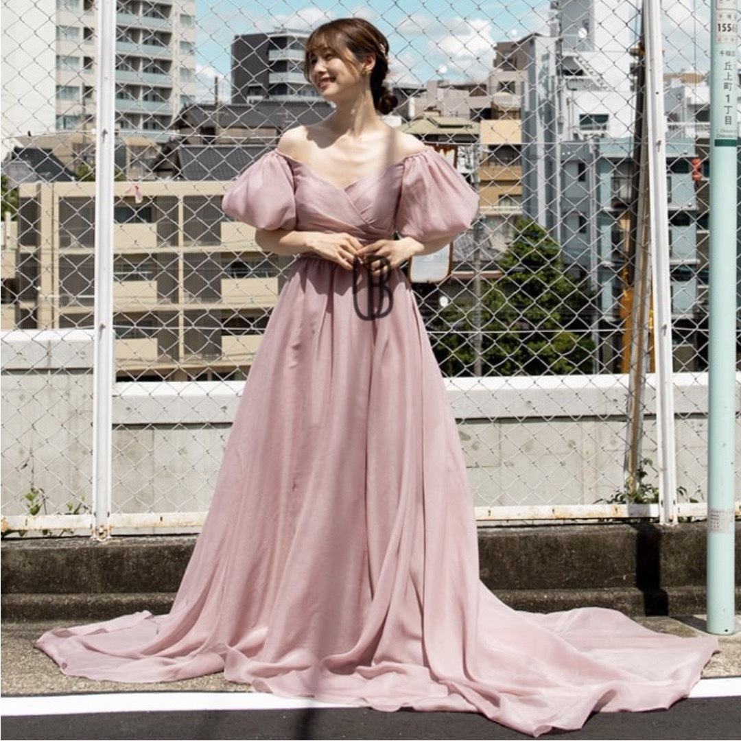 美品【アーバンブランシュ】Pumpkin dress courge 美品【アーバンブランシュ】Pumpkin dress courge