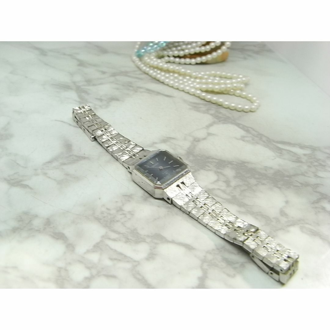 SEIKO - ヴィンテージ セイコー SEIKO スクエア ネイビー SEIKO - ヴィンテージ セイコー SEIKO スクエア ネイビー