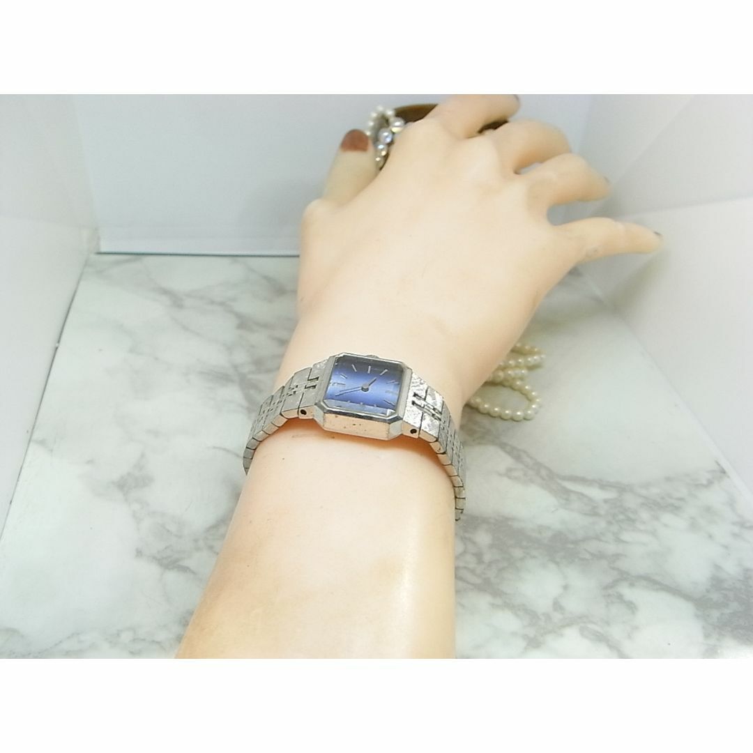 SEIKO - ヴィンテージ セイコー SEIKO スクエア ネイビー SEIKO - ヴィンテージ セイコー SEIKO スクエア ネイビー