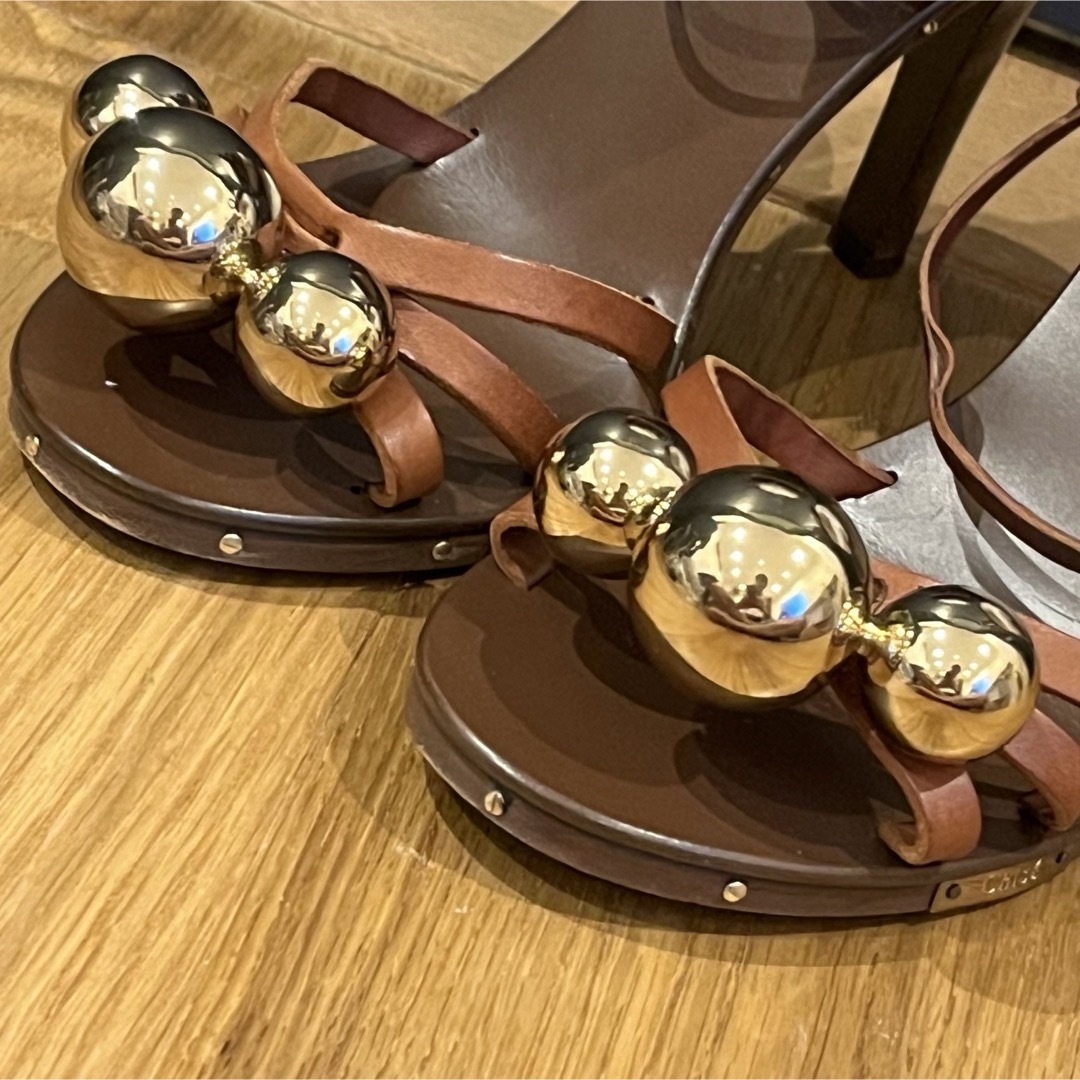 Chloe - Chloe クロエ サンダル サイズ37ハーフ(23.5㎝)レース Chloe - Chloe クロエ サンダル サイズ37ハーフ(23.5㎝)レース