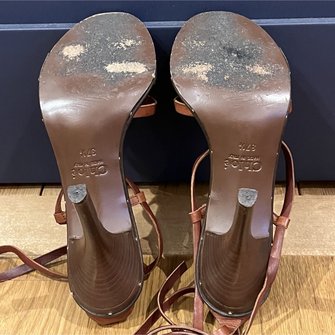 Chloe - Chloe クロエ サンダル サイズ37ハーフ(23.5㎝)レース Chloe - Chloe クロエ サンダル サイズ37ハーフ(23.5㎝)レース