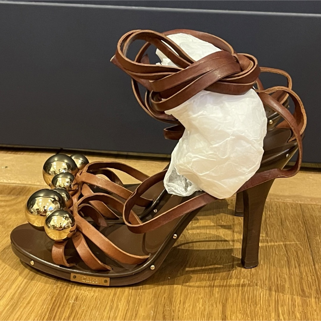 Chloe - Chloe クロエ サンダル サイズ37ハーフ(23.5㎝)レース Chloe - Chloe クロエ サンダル サイズ37ハーフ(23.5㎝)レース