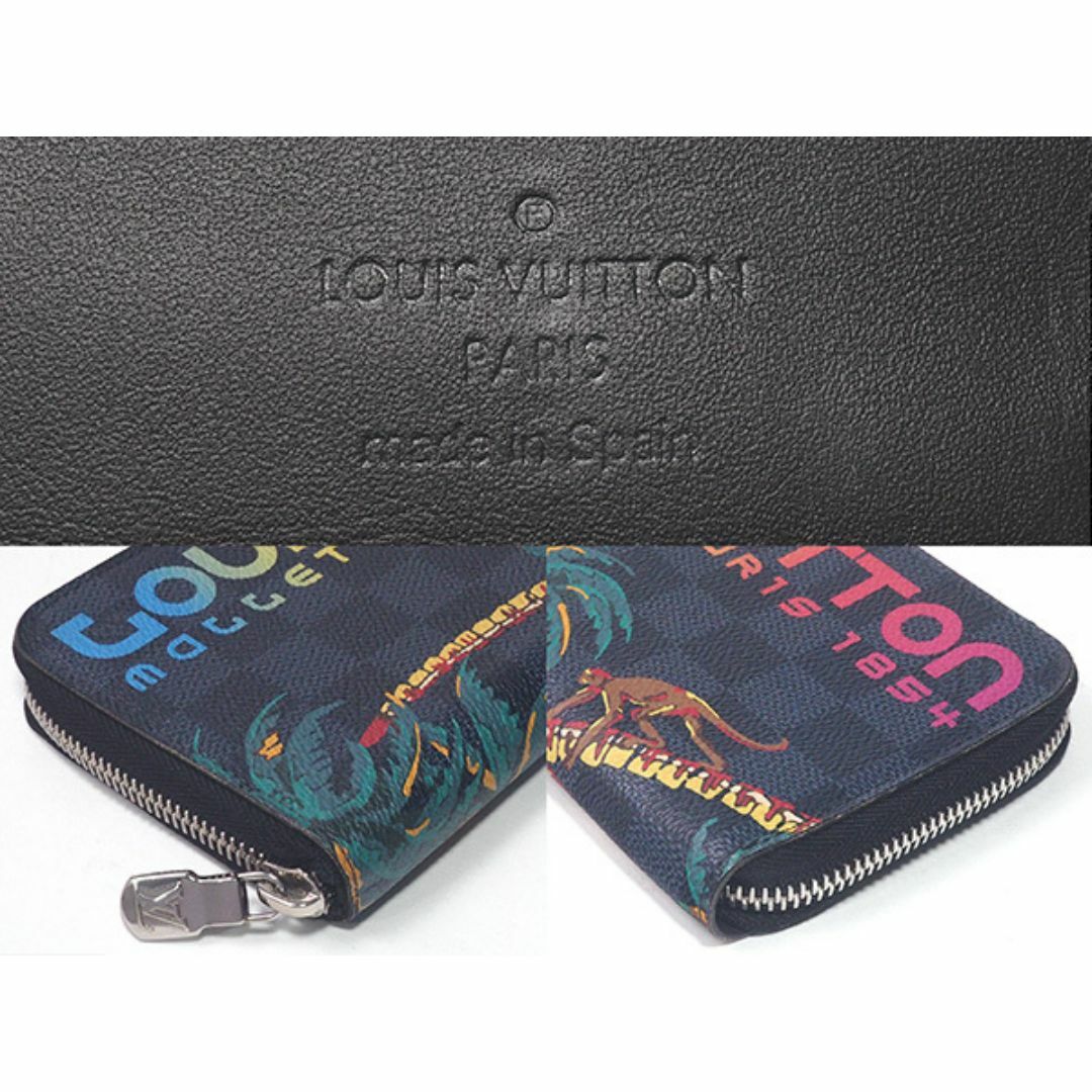 ルイ・ヴィトン LOUIS VUITTON ダミエ コバルト ジッピー ルイ・ヴィトン LOUIS VUITTON ダミエ コバルト ジッピー
