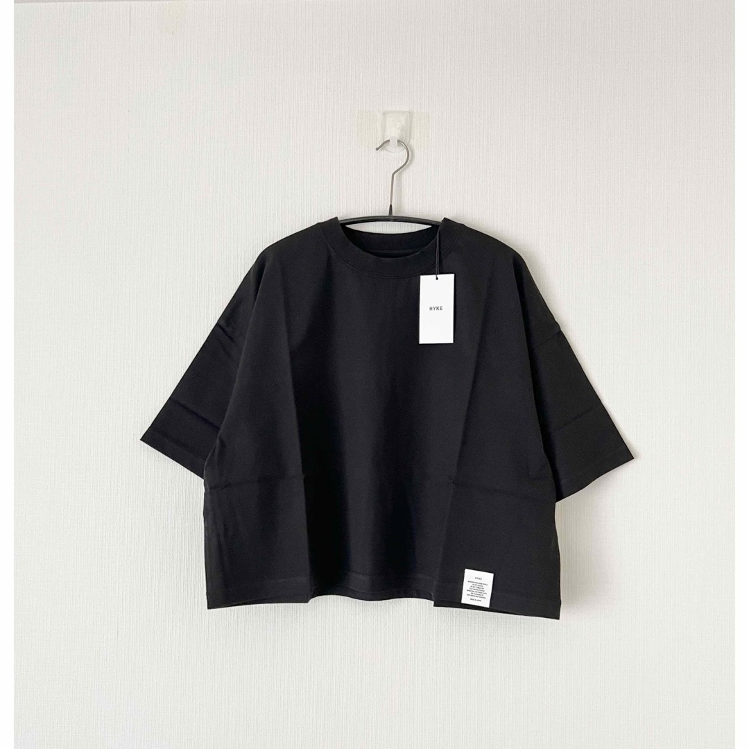 HYKE - HYKE CROPPED SHORT-SLV TEE ハイク Tシャツの通販 by a HYKE - HYKE CROPPED SHORT-SLV TEE ハイク Tシャツの通販 by a
