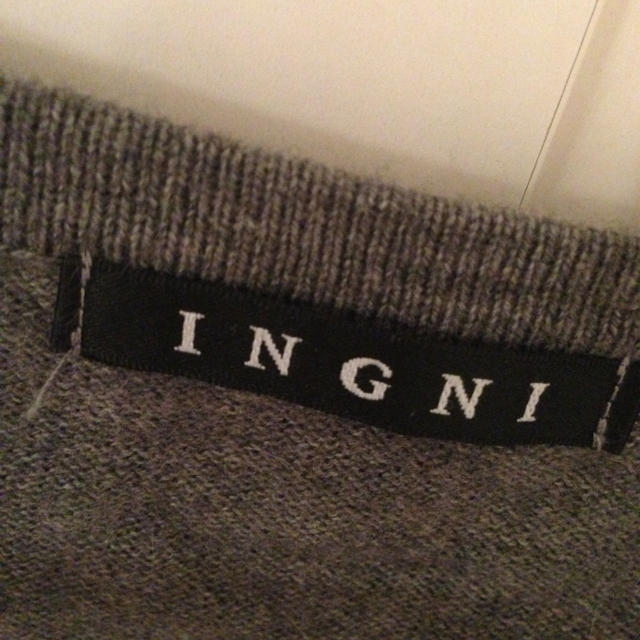 INGNI(イング)のINGNI♡春物♡アーガイル♡ レディースのワンピース(ミニワンピース)の商品写真