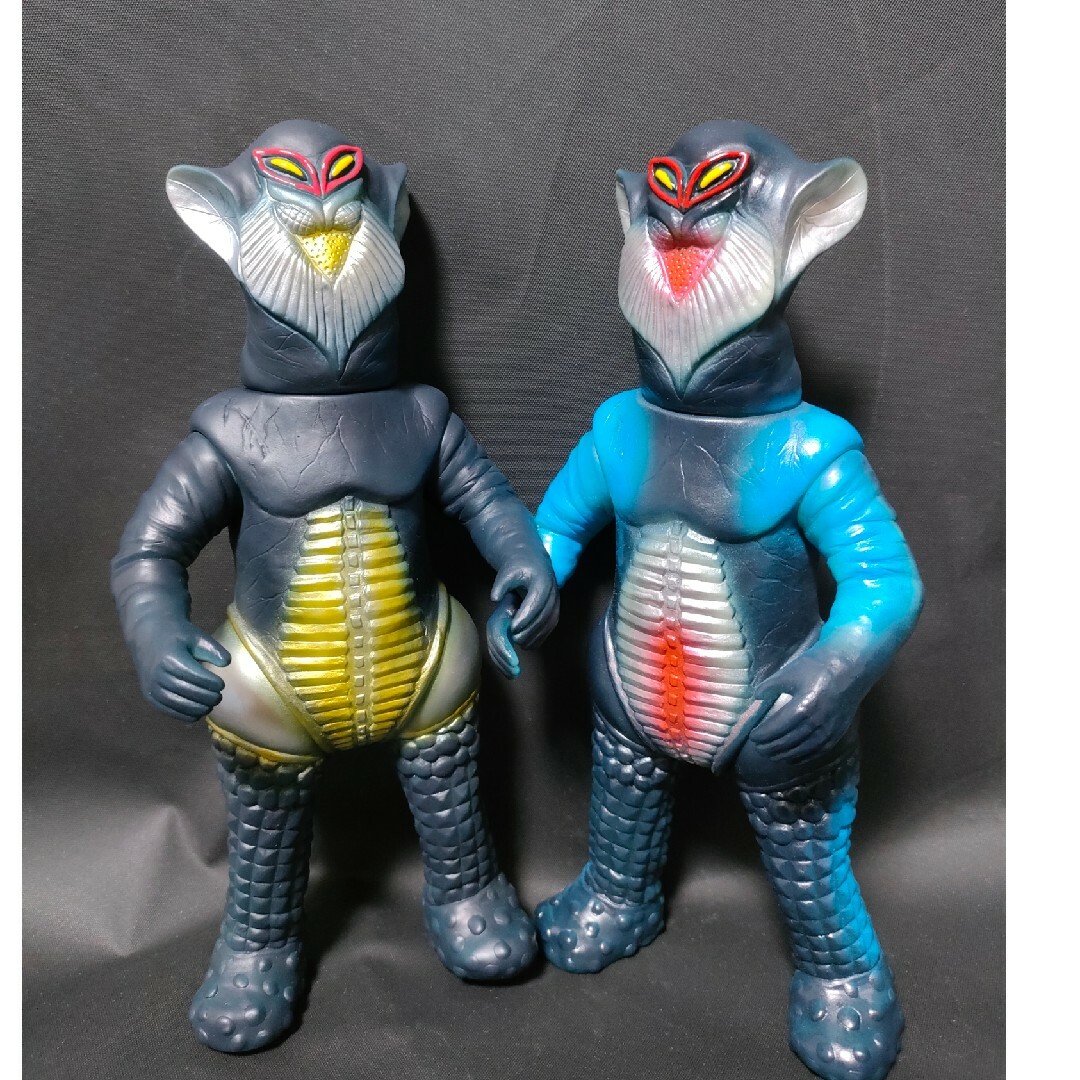 ベアモデル メフィラス星人二代目 ソフビ 製品版カラー風塗装 ベアモデル メフィラス星人二代目 ソフビ 製品版カラー風塗装