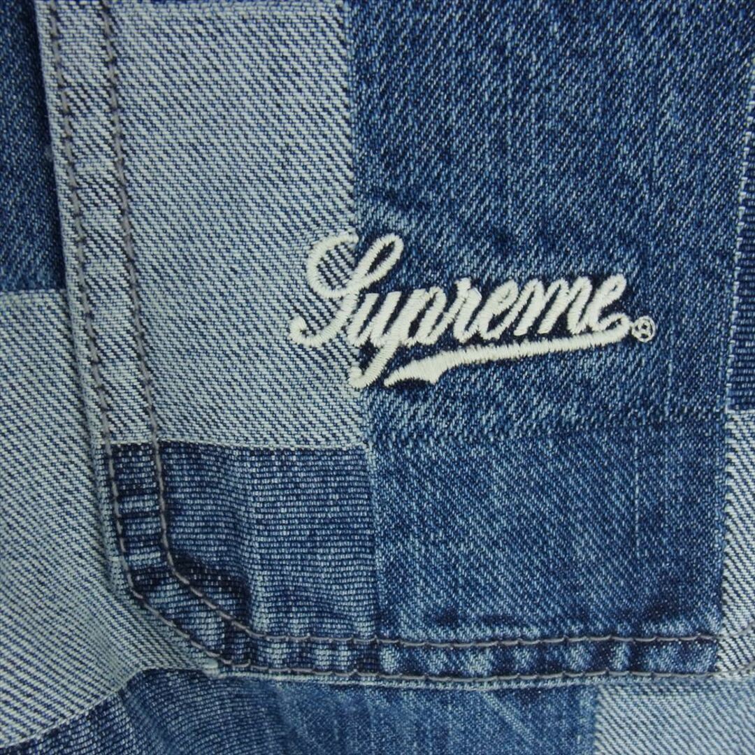 Supreme - Supreme シュプリーム ベスト 21SS Patched Denim Supreme - Supreme シュプリーム ベスト 21SS Patched Denim