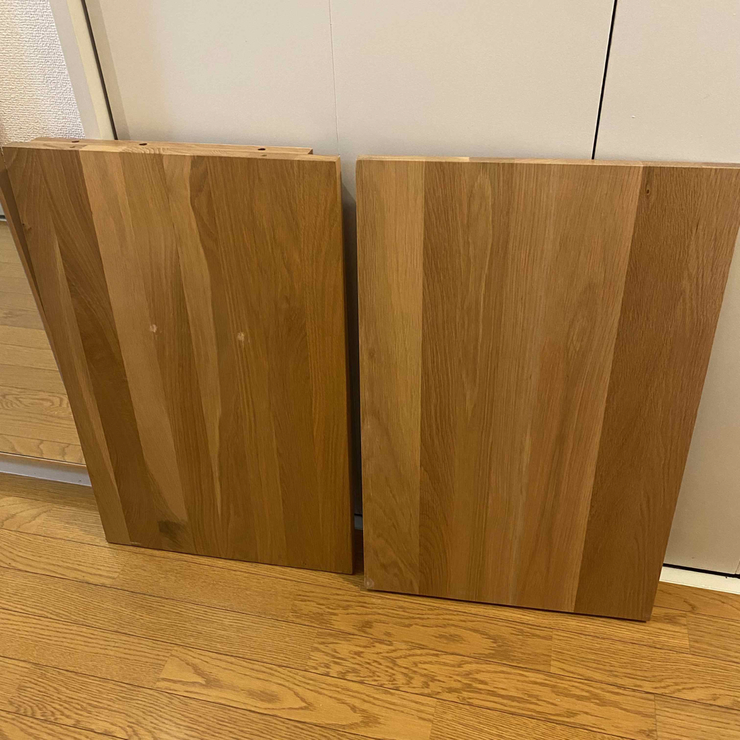 MUJI (無印良品) - 廃盤品 無印良品 MUJI コの字 デスク 無垢材 MUJI (無印良品) - 廃盤品 無印良品 MUJI コの字 デスク 無垢材