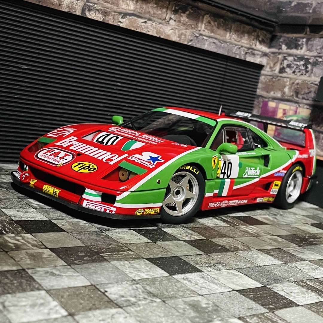 Ferrari - 徹底カスタム 1/18 Mattel Elite フェラーリ F40 LMの通販 by TARGA FLORIO｜フェラーリ ならラクマ