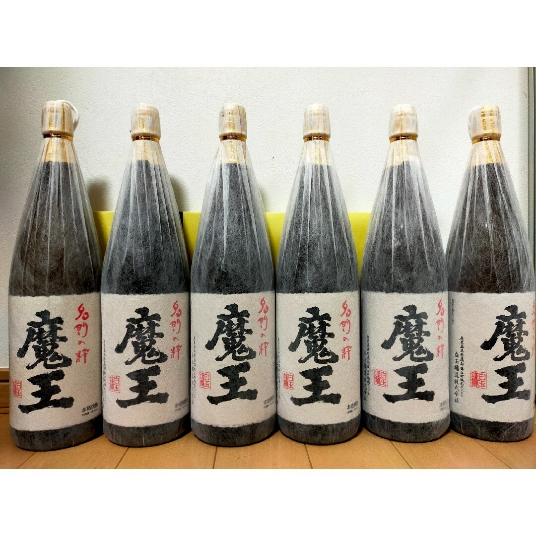 新品・未開封 芋焼酎 魔王 1800ml 6本 焼酎 新品・未開封 芋焼酎 魔王 1800ml 6本 焼酎