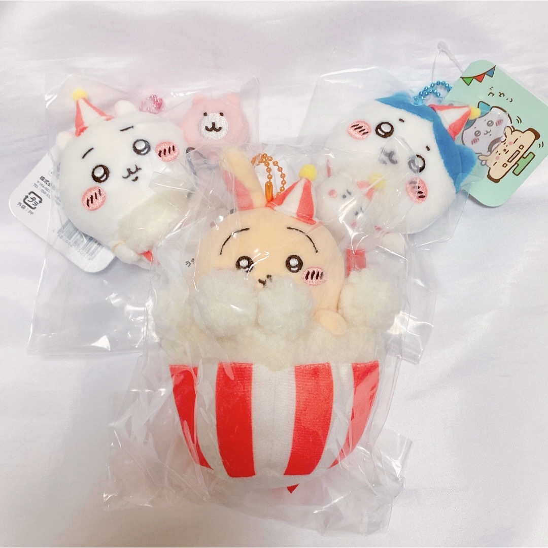 ちいかわ - ちいかわらんど うきうきマスコット うさぎ ハチワレ ちいかわ - ちいかわらんど うきうきマスコット うさぎ ハチワレ