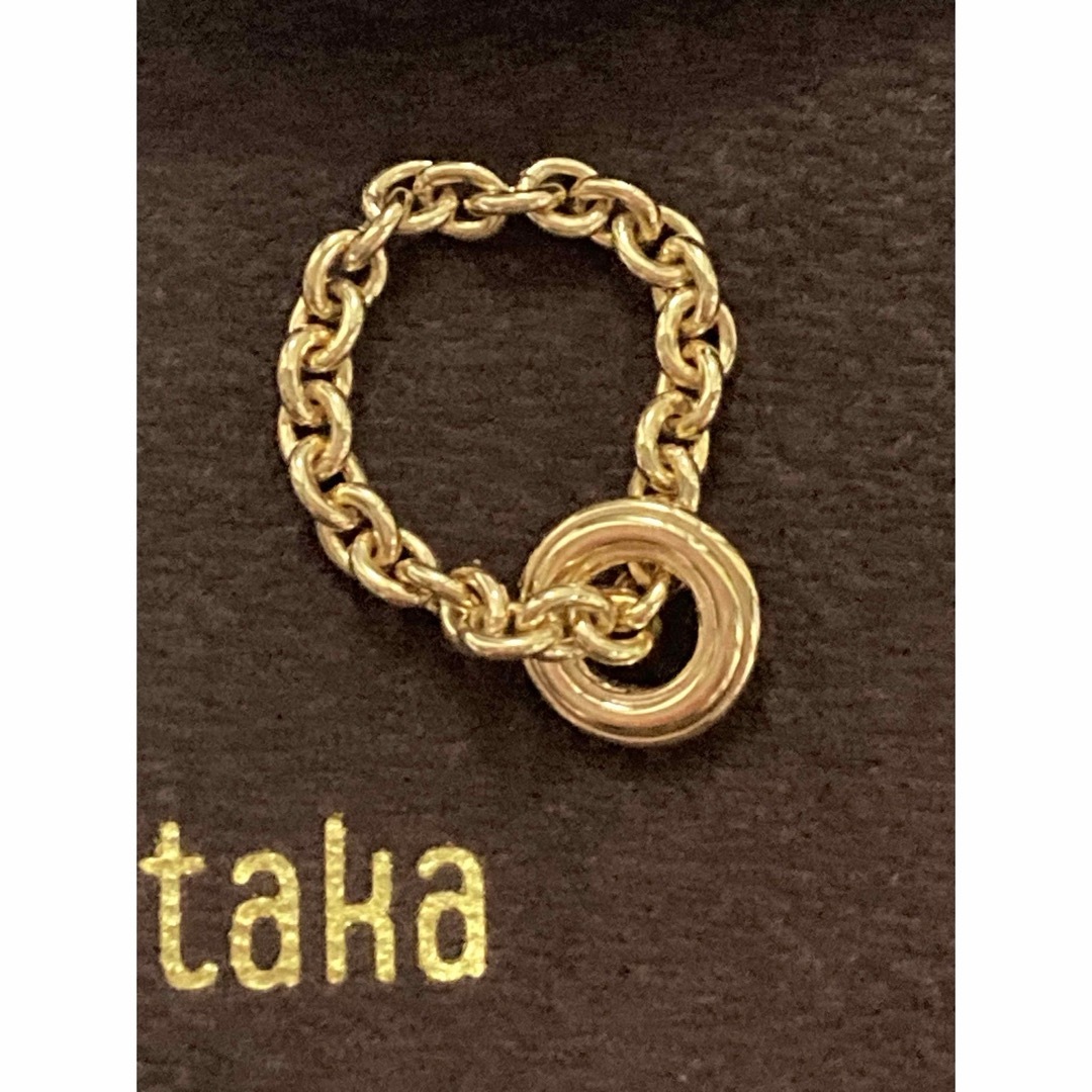 ESTNATION - 新品 hirotaka ヒロタカ Sand Dune Chain Ringの ESTNATION - 新品 hirotaka ヒロタカ Sand Dune Chain Ringの