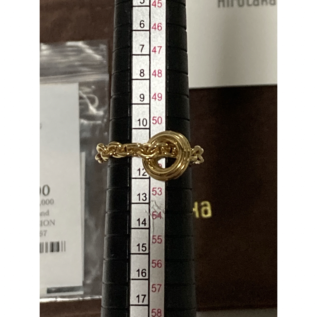 ESTNATION - 新品 hirotaka ヒロタカ Sand Dune Chain Ringの ESTNATION - 新品 hirotaka ヒロタカ Sand Dune Chain Ringの