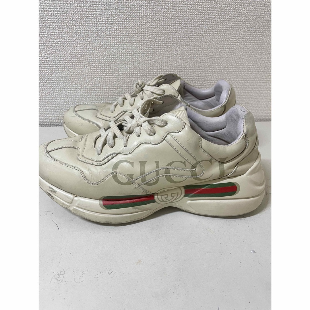 GUCCI レザー スニーカー ライトン ダッドスニーカー グッチ 27.5