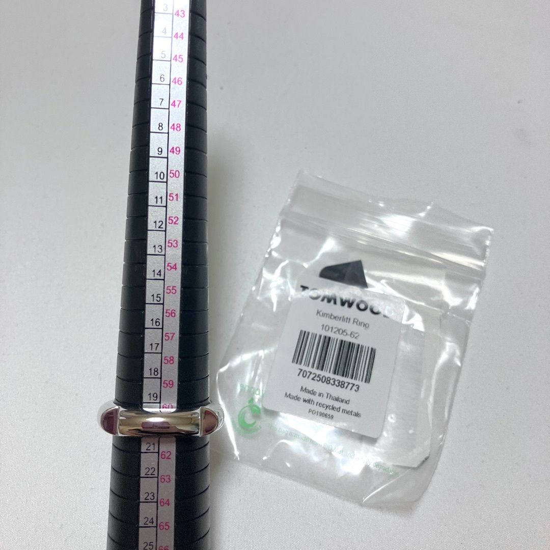 新品 62 TOM WOOD Kimberlitt Ring 指輪 6214 新品 62 TOM WOOD Kimberlitt Ring 指輪 6214