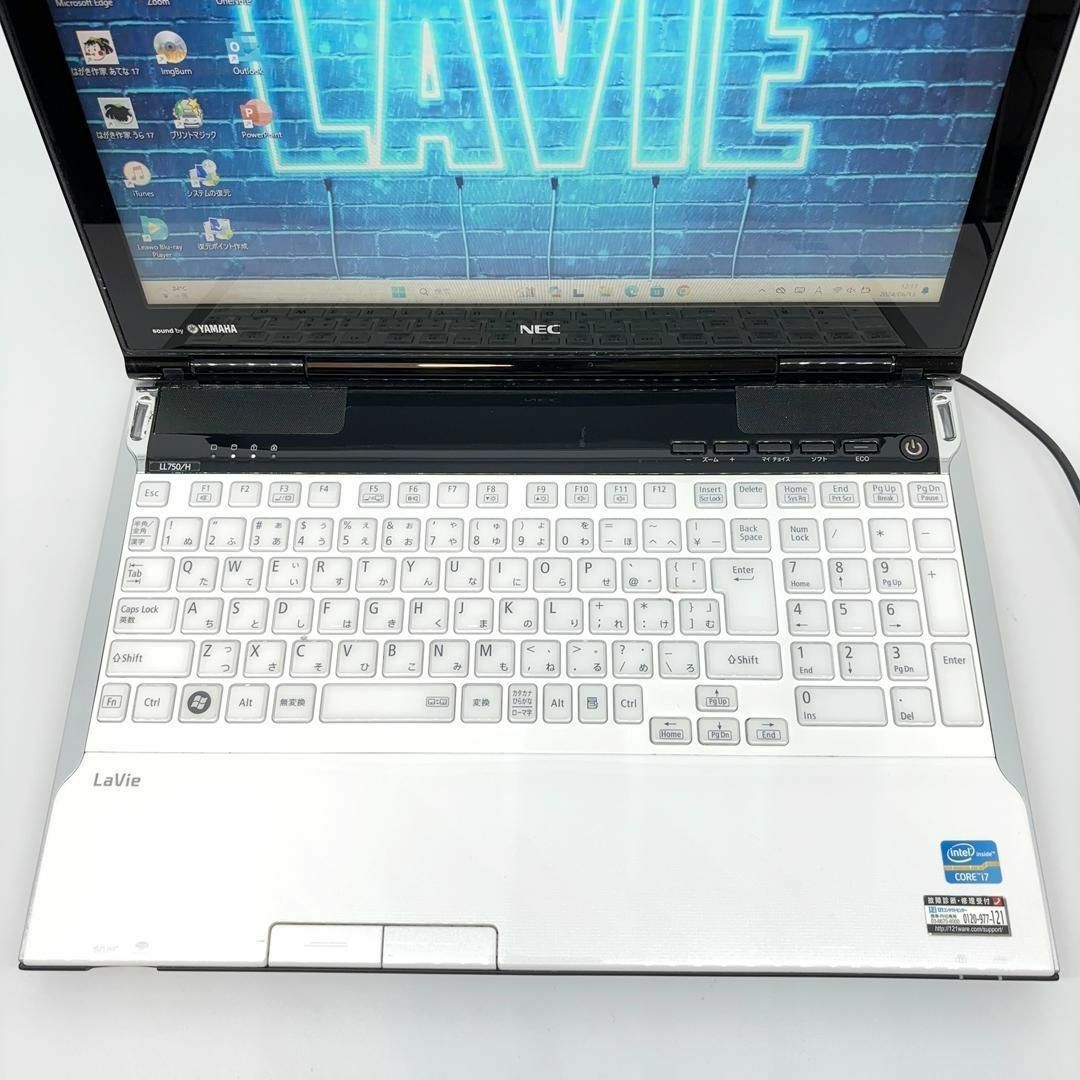 NEC/ノートパソコン/Core i7/新品SSD/Windows11/A97 NEC/ノートパソコン/Core i7/新品SSD/Windows11/A97