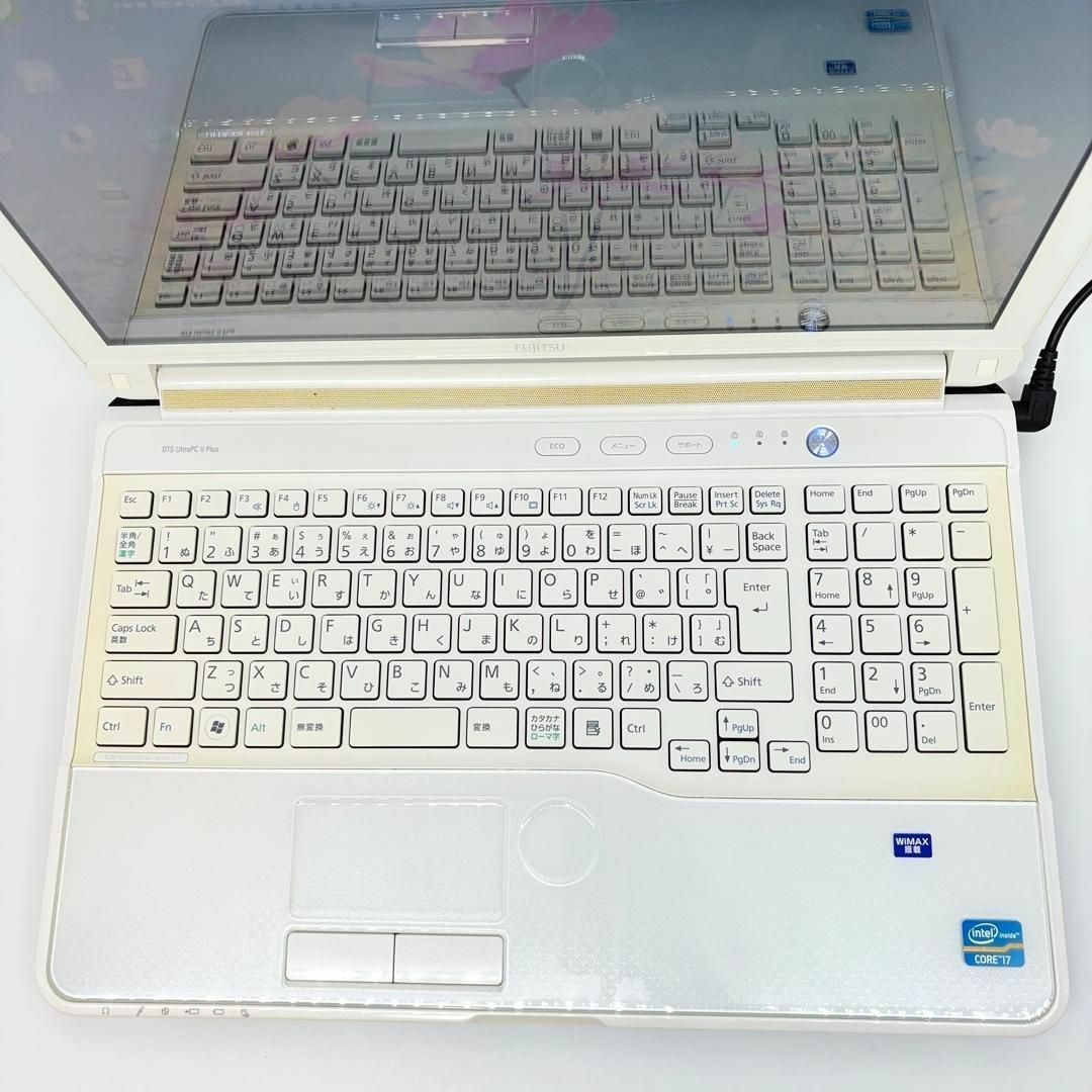 富士通】AH47 高性能i7 新品SSD512GB 8GB 白ノートPC(富士通 富士通】AH47 高性能i7 新品SSD512GB 8GB 白ノートPC(富士通
