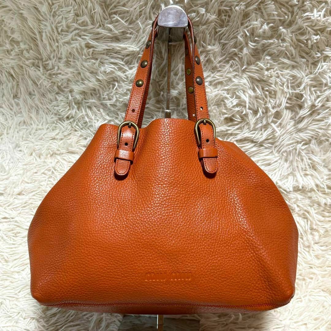 MIU MIU - 90s miumiu archive leather handbag studsの通販 by MIU MIU - 90s miumiu archive leather handbag studsの通販 by