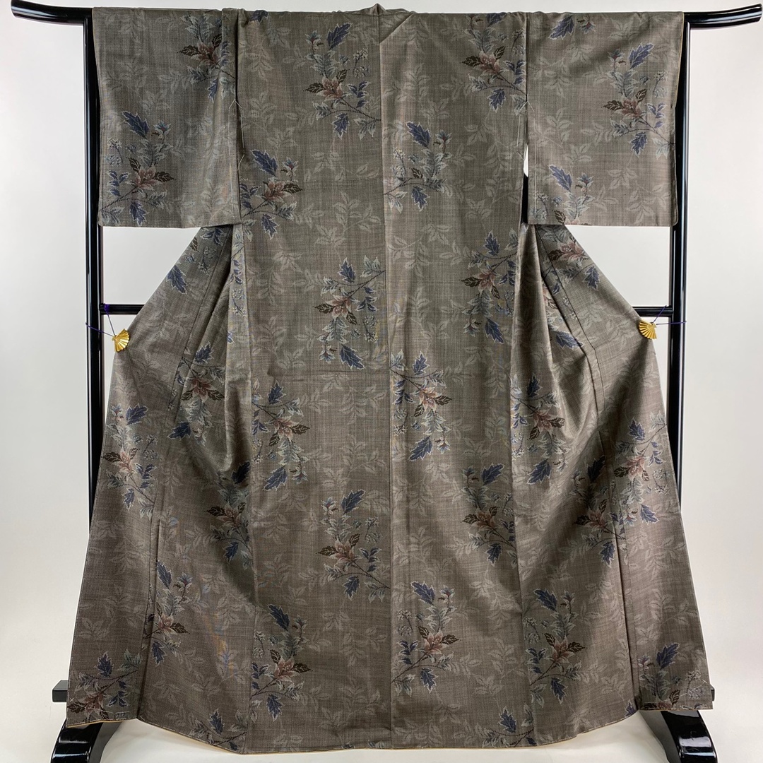 紬 身丈167cm 裄丈67.5cm 正絹 美品 秀品 【中古】