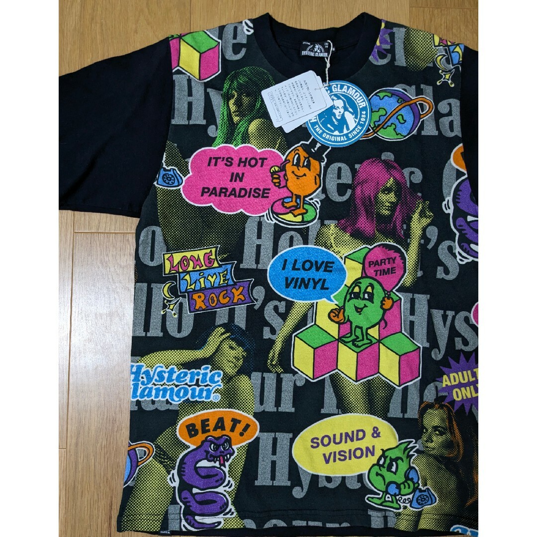 新品 ヒステリックグラマー 総柄 Tシャツ ヒスガール ヴィクセン 新品 ヒステリックグラマー 総柄 Tシャツ ヒスガール ヴィクセン