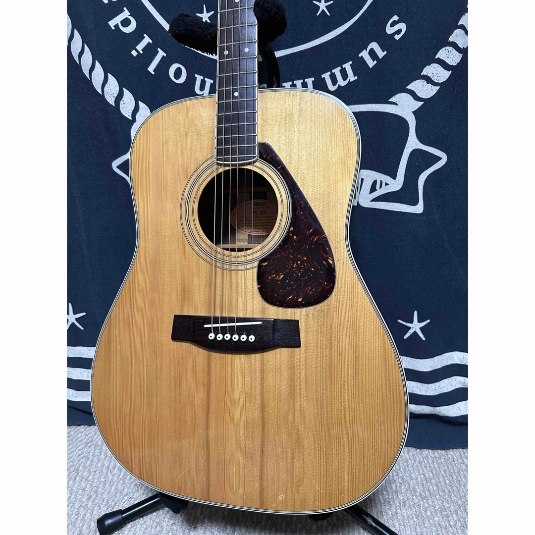 美品70s国産ビンテージ❣️ヤマハFG 301 トップ蝦夷松❣️良質 美品70s国産ビンテージ❣️ヤマハFG 301 トップ蝦夷松❣️良質