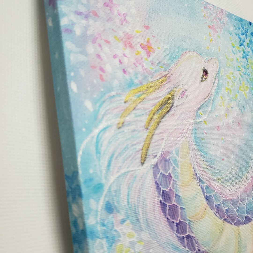 No.454 龍神 虹龍 風景画 絵画 開運絵画 アート/写真 No.454 龍神 虹龍 風景画 絵画 開運絵画 アート/写真
