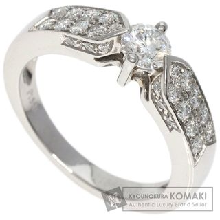 ショーメ(CHAUMET)のChaumet プリュム ドゥ ショーメ ダイヤモンド #48 リング・指輪 PT950 レディース(リング(指輪))