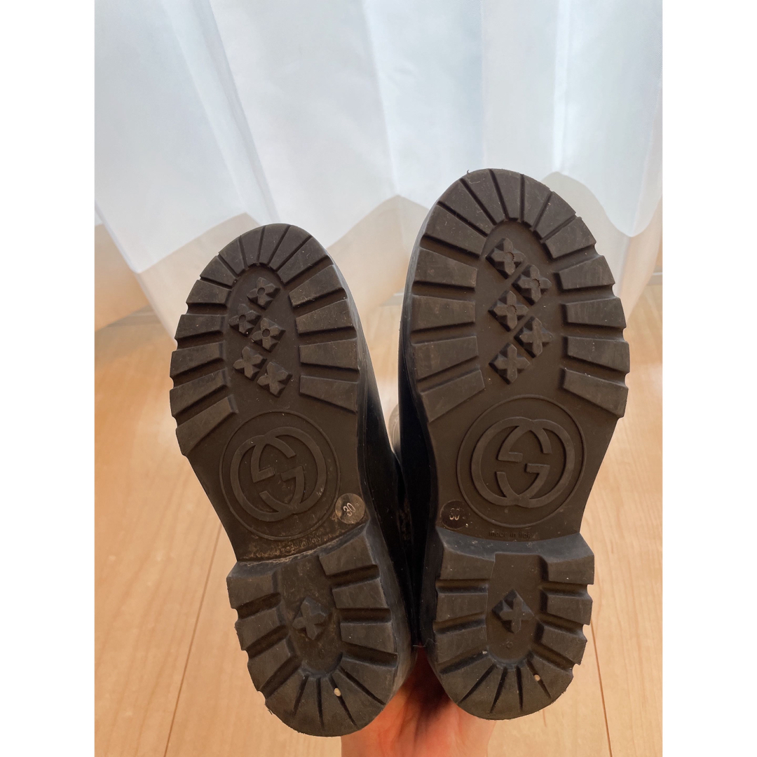 GUCCI - GUCCI グッチ レインブーツ キッズ 30 18 19 20 長靴の GUCCI - GUCCI グッチ レインブーツ キッズ 30 18 19 20 長靴の