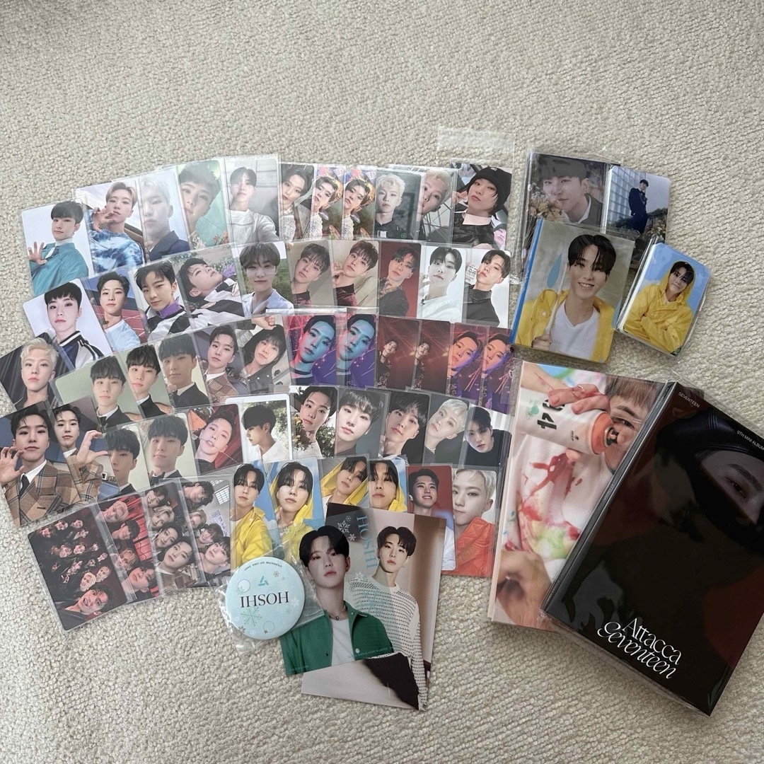 SEVENTEEN うも セブチ ホシ トレカ セット SEVENTEEN うも セブチ ホシ トレカ セット