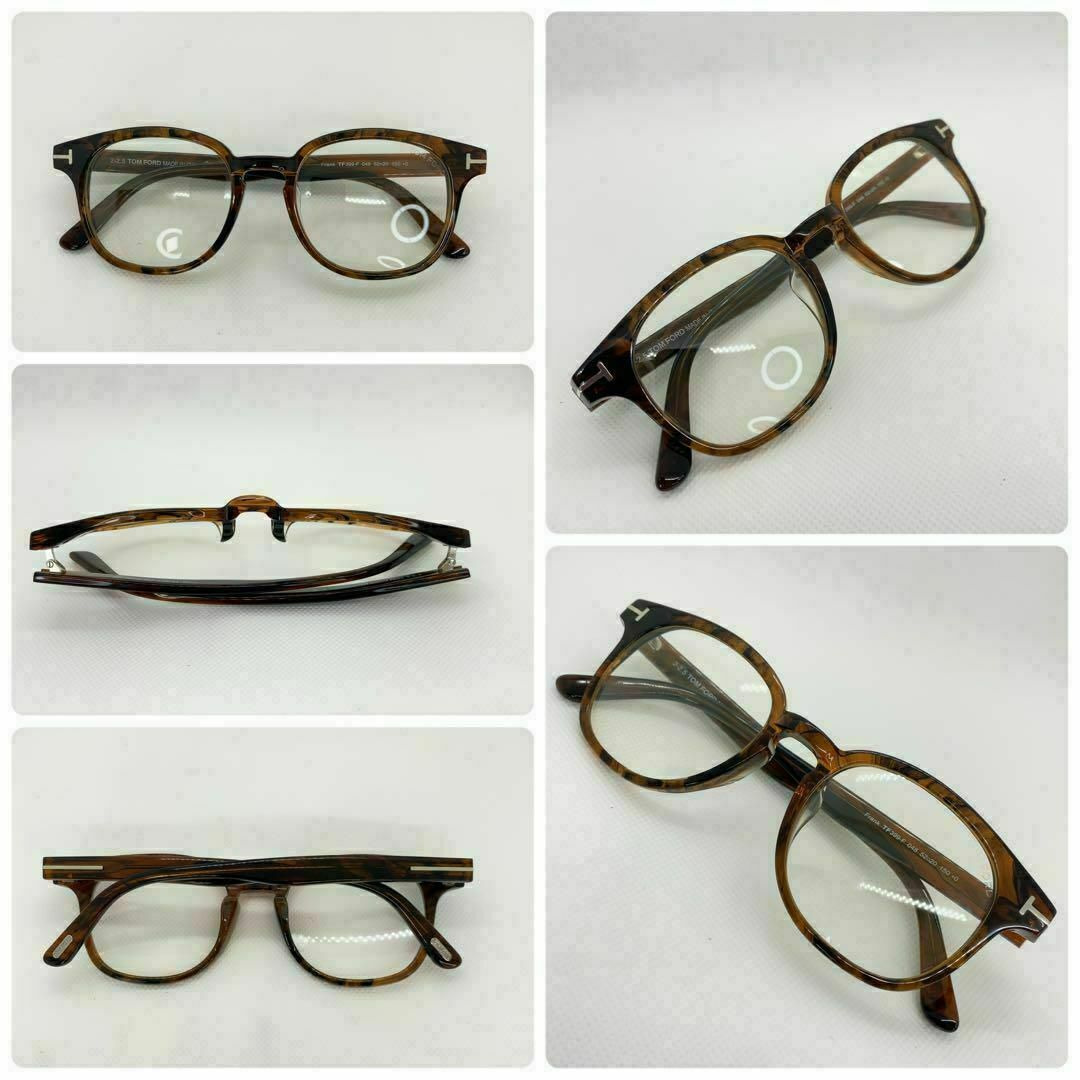 トムフォード 伊達メガネ TF399F Frank アイウェア 極美品 トムフォード 伊達メガネ TF399F Frank アイウェア 極美品